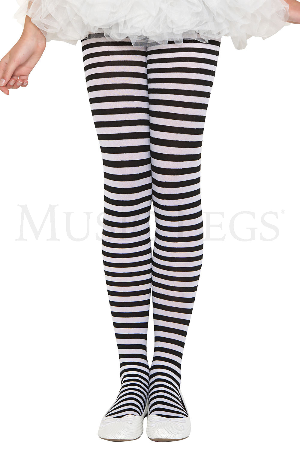 Girls striped tights