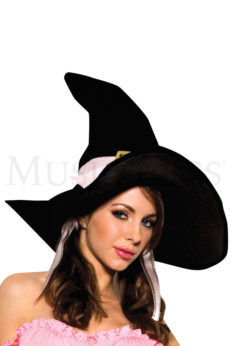 Black and Pink Witch hat